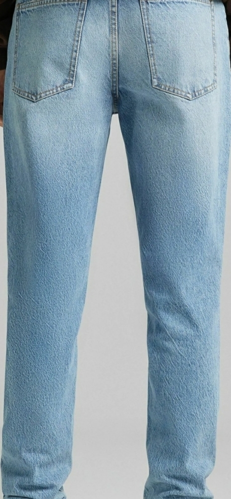 Bershka Straight Vintage Denim - Picture 5 of 5